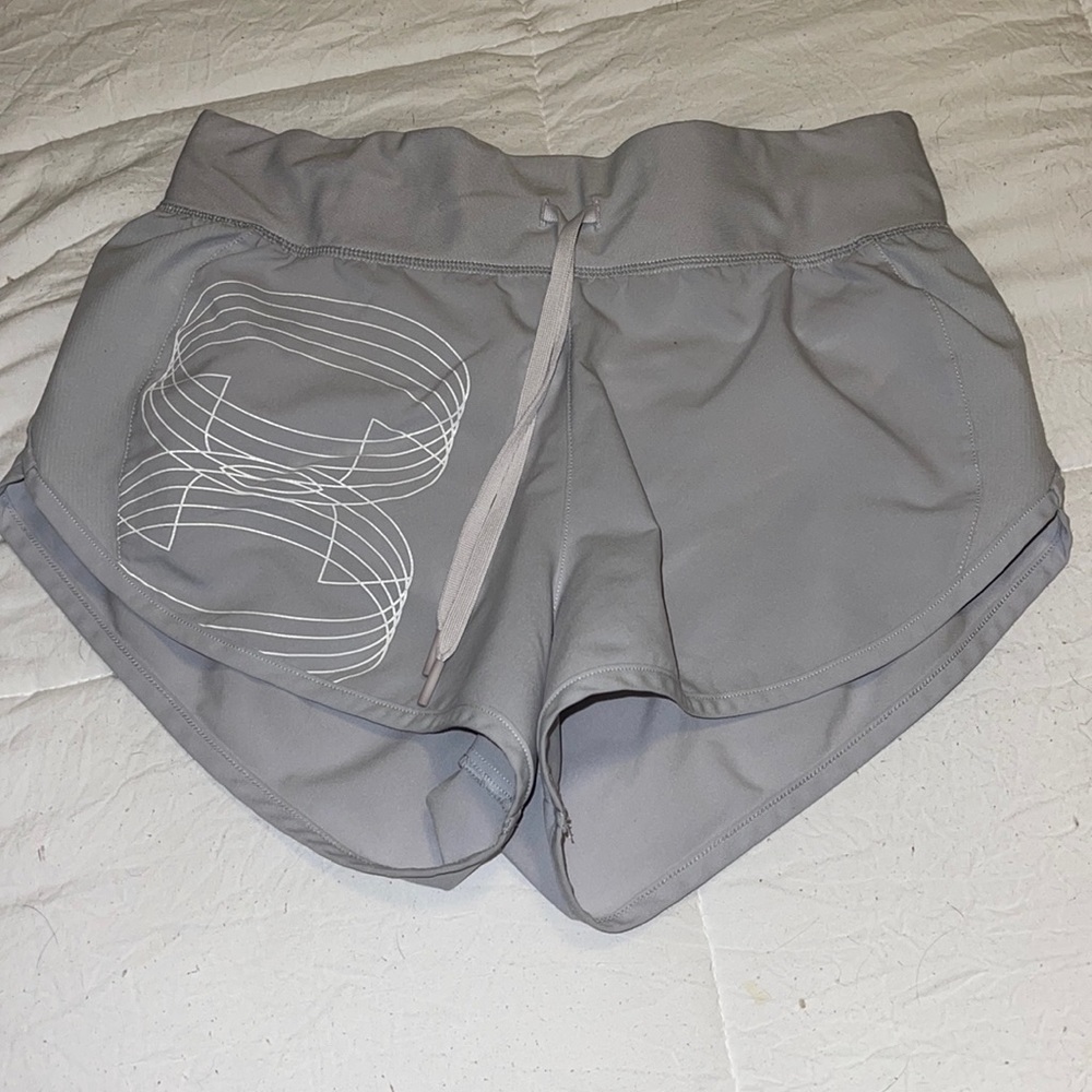 under armour grey shorts
